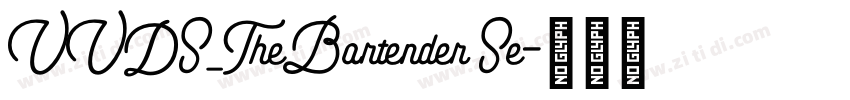VVDS_TheBartender Se字体转换 VVDS_TheBartender Se字体转换